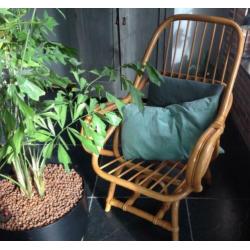 Vintage Manou stoel mooi en comfortable