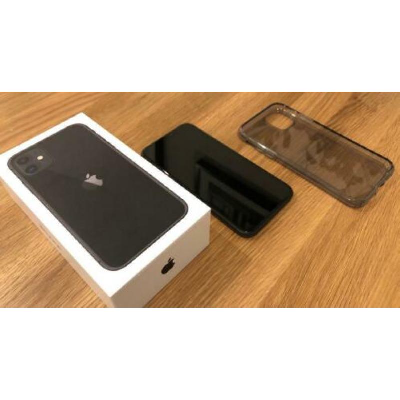 Apple iPhone 11 zwart 128GB simlock vrij NIEUW