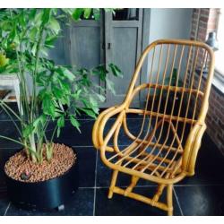 Vintage Manou stoel mooi en comfortable