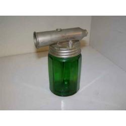 Bijzonder groene glazen spuit (A16 323) H