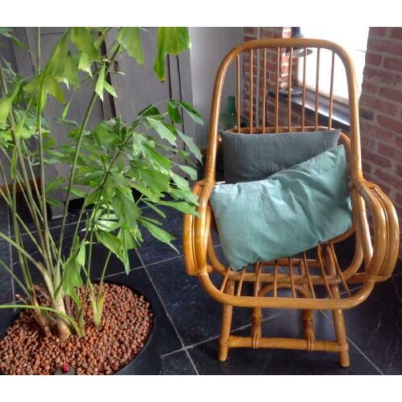 Vintage Manou stoel mooi en comfortable