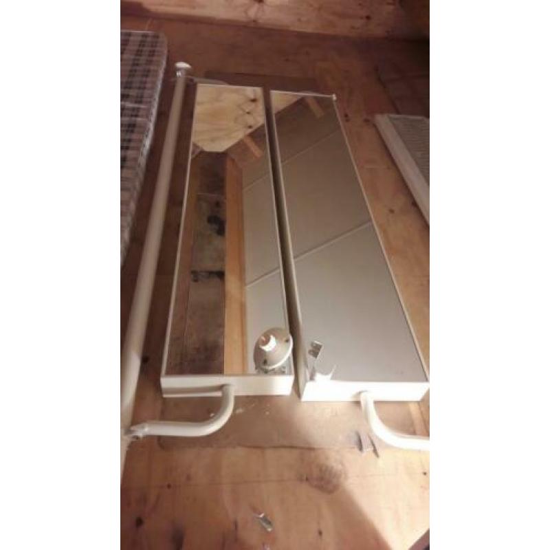 Stolmen spiegel met opbergvakken, 2 stuks