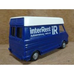 PRALINÉ 1:87, FIAT 242 "Inter Rent / Rent a Car", Zie foto`s