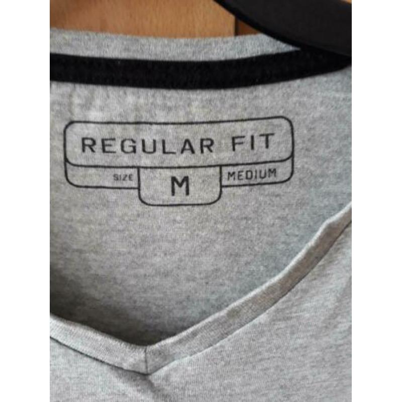 Grijs shirt met opdruk - mt L