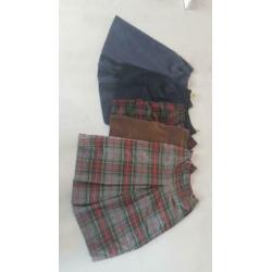 Partij vintage dames broeken en shorts