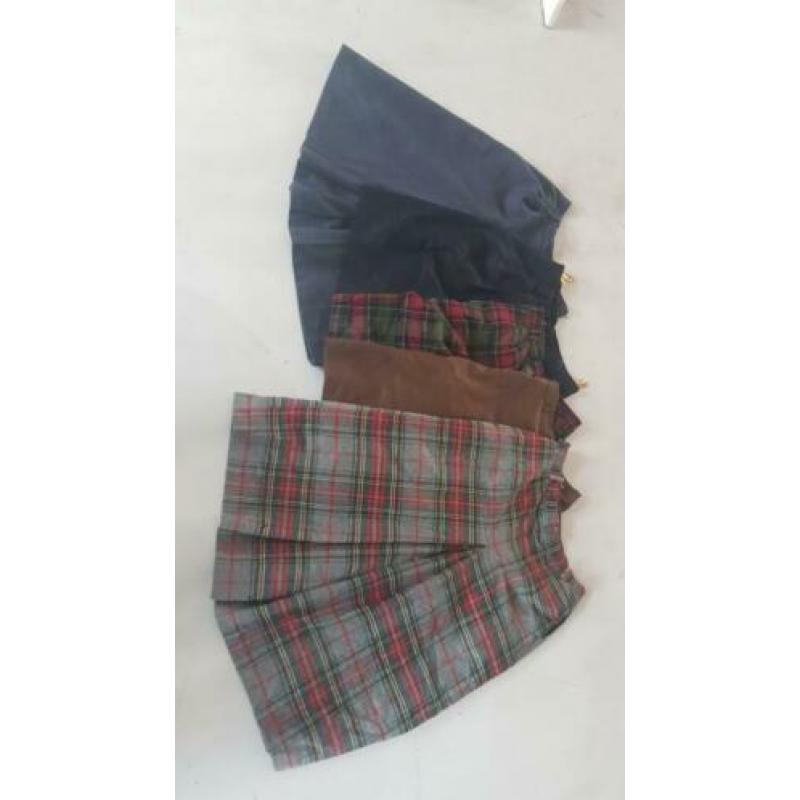 Partij vintage dames broeken en shorts