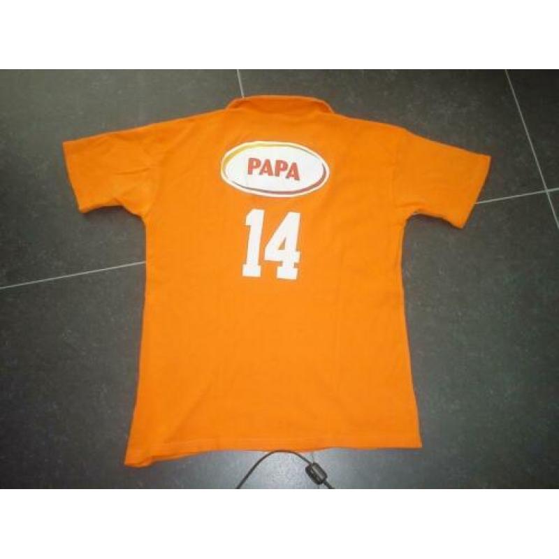 Z.G.A.N. ORANJE shirt maat L / XL met PAPA erop!