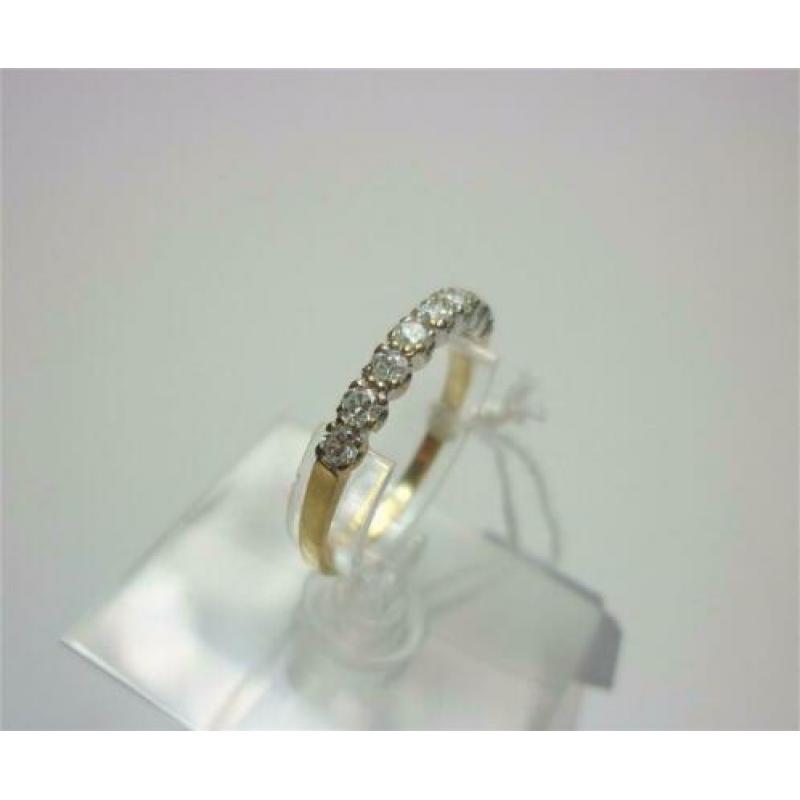 Ring goud met edelstenen / Z6289