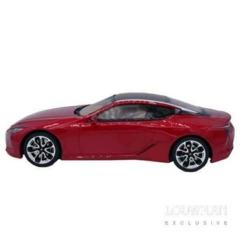 Lexus LC500 Rood Schaalmodel (1:18)