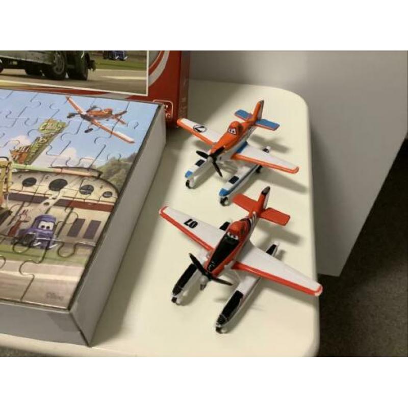 Planes puzzel King 50 stukjes Disney Dusty 2x vliegtuig