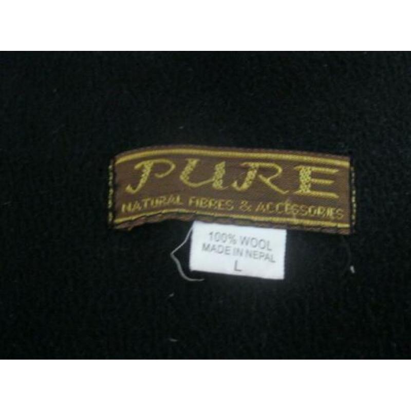 PURE 100 % wollen vest:mt M/L