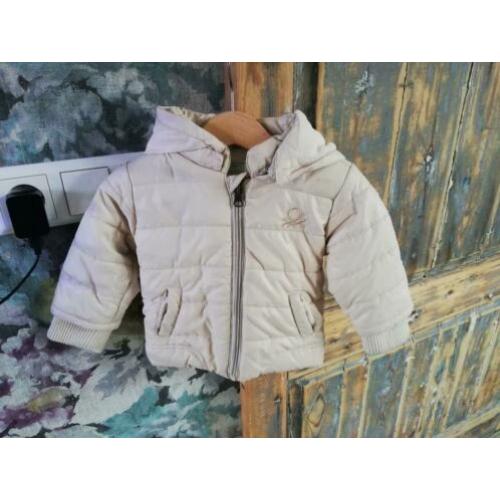 Benetton gevoerde baby winterjas 68