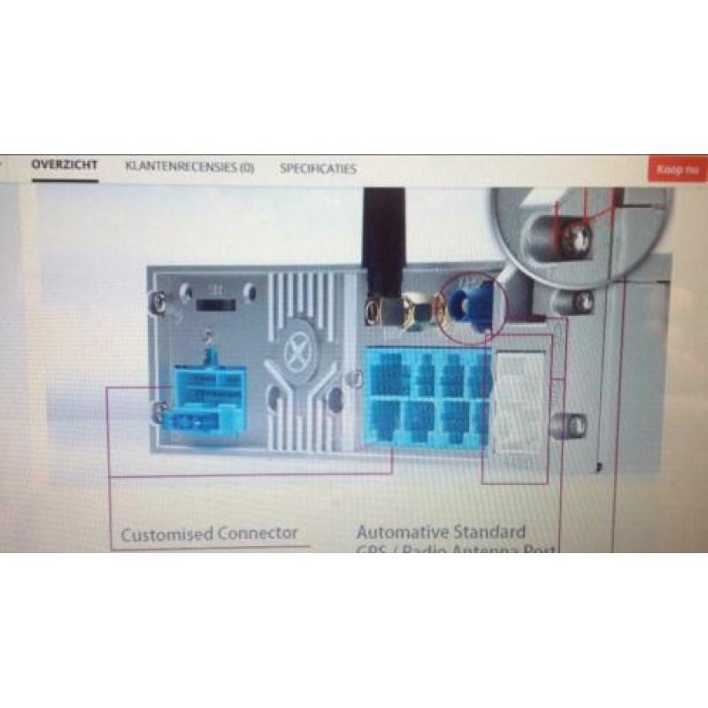 Renault Megan Scenic Autoradio navigatie usb sd dvd bluetoo