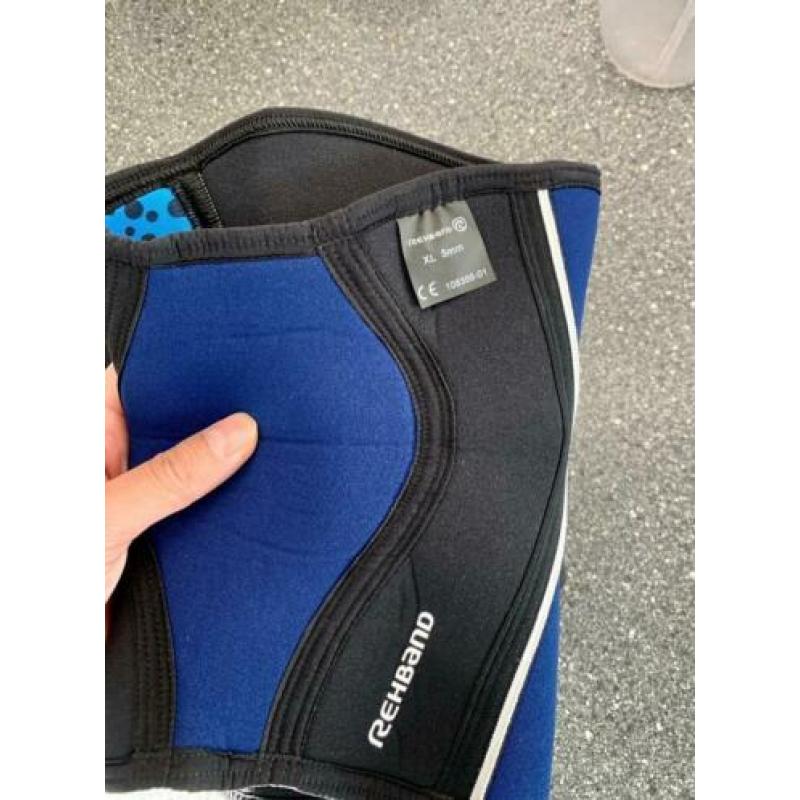 2x Rehband RX Knee sleeve 5MM - XL (Navy)