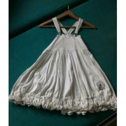 Pom Pom jurk / overgooier maat 122-128 Merk kleding