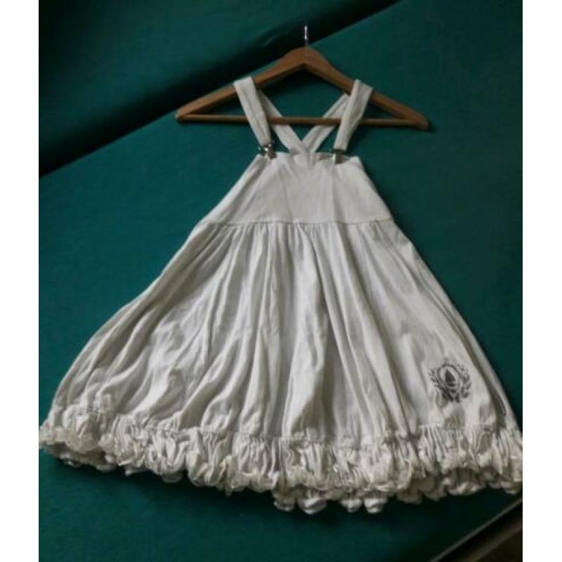 Pom Pom jurk / overgooier maat 122-128 Merk kleding
