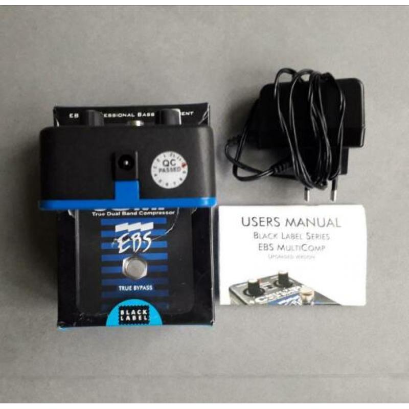 EBS Multi Comp (true bypass) Voor Basgitaar