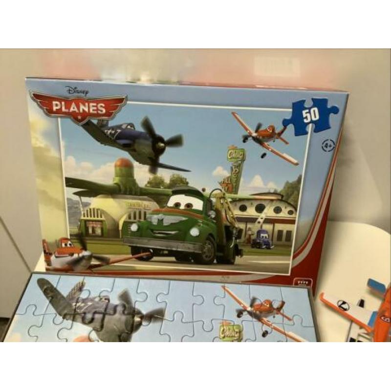 Planes puzzel King 50 stukjes Disney Dusty 2x vliegtuig