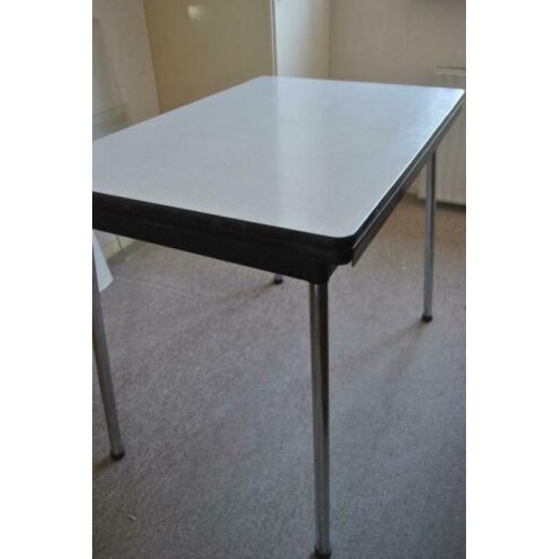 Tafel, uitschuifbaar, vintage, jaren 60