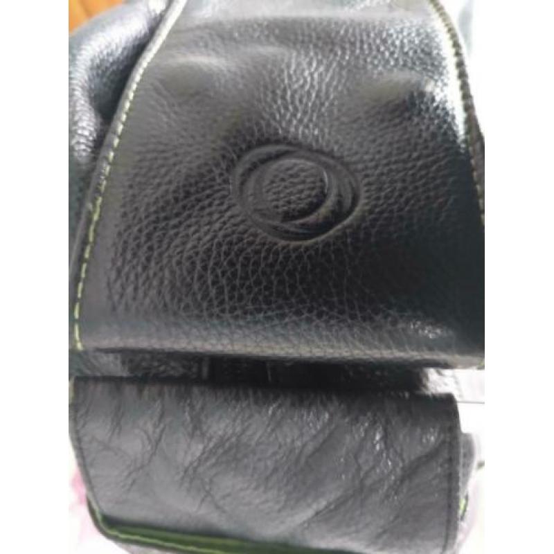 Bugaboo luiertas zwart leder