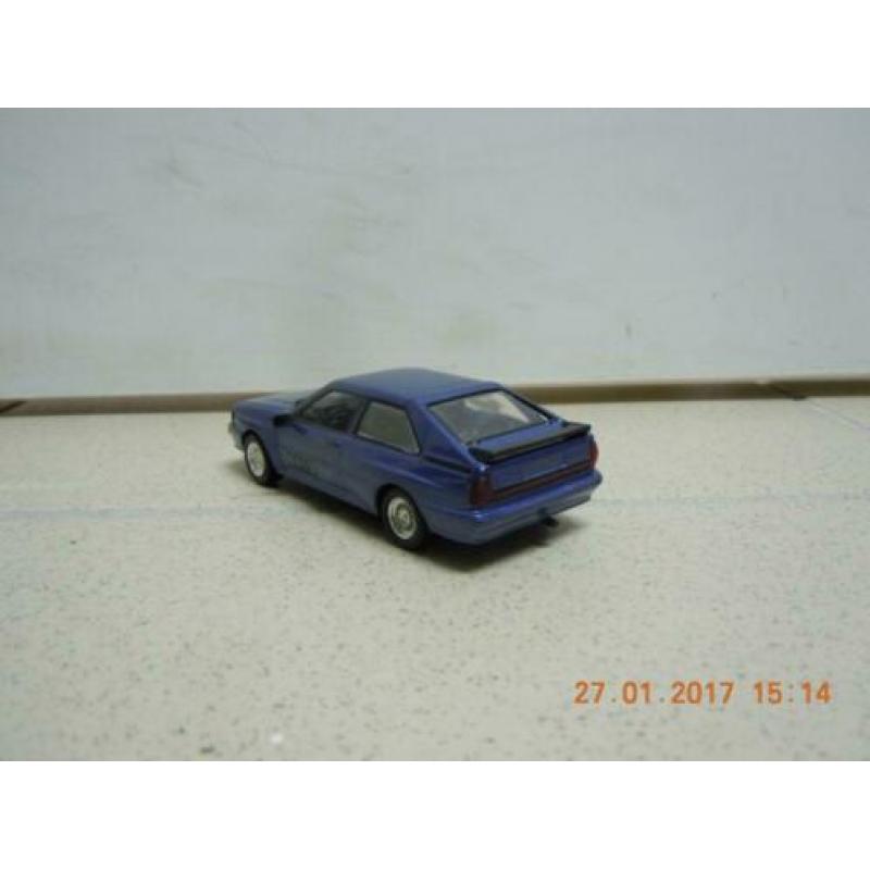 Audi quattro 1982 coupe. Model van het merk detail cars.