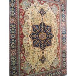 Prachtige Perzisch handgeknoopt tapijt (Tabriz) 255x350 cm