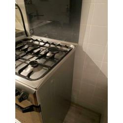 Grijs Indesit Gasfornuis