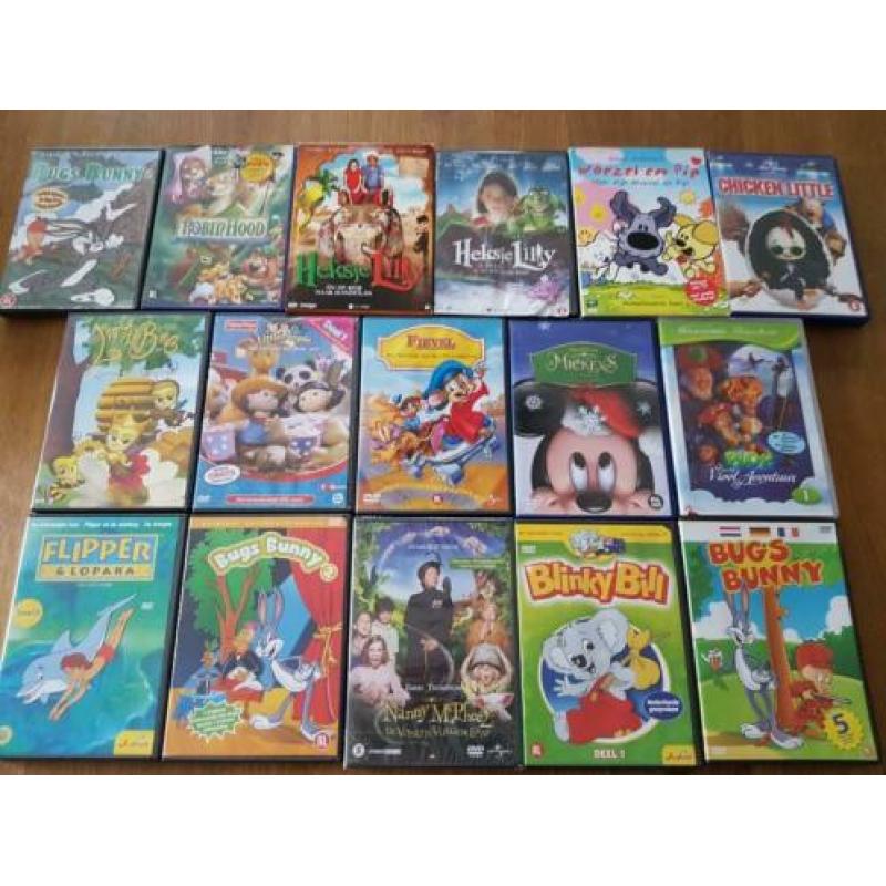 DVD`s Te Koop 16 stuks
