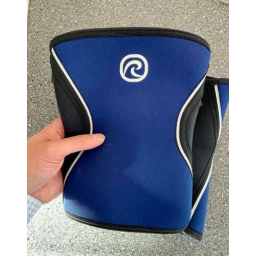 2x Rehband RX Knee sleeve 5MM - XL (Navy)