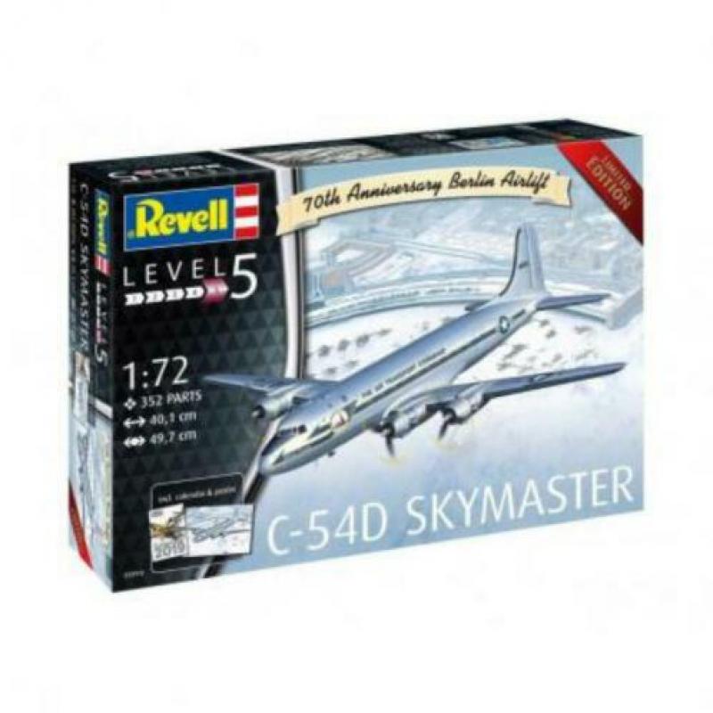 Revell C-54D Skymaster 70th Anniversary Berlin 03910 NIEUW
