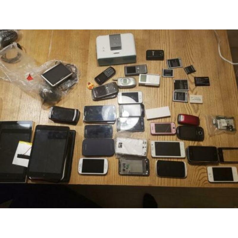 Mobiele telefoons en tablets voor de hobby