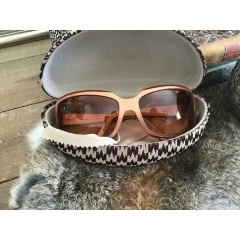 Max Mara Prachtig Als Nieuw Zonnebril-gratis zending
