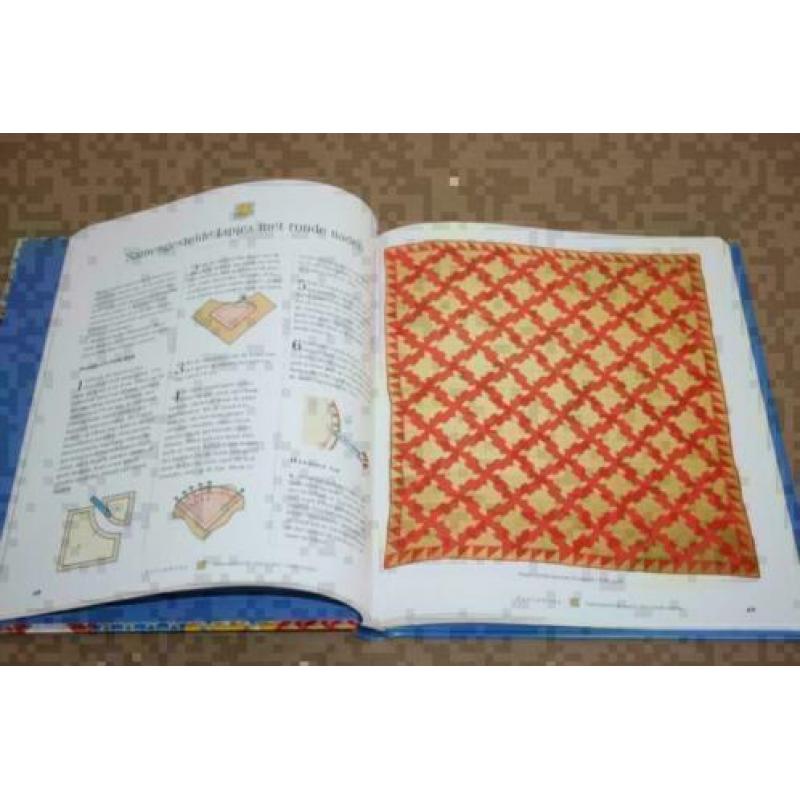 Handboek Patchwork, Quilten en Appliqueren !!