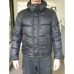 stone island winterjas . gevoerd met dons.XL.Donkerblauw