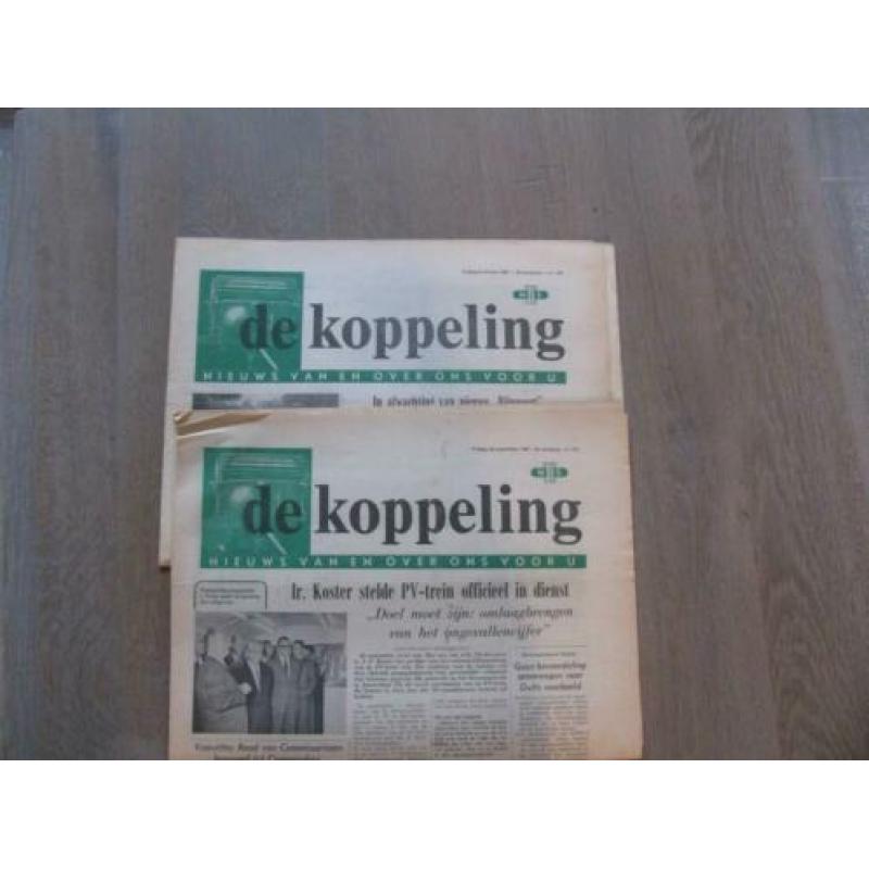 De koppeling weekblad van de NS