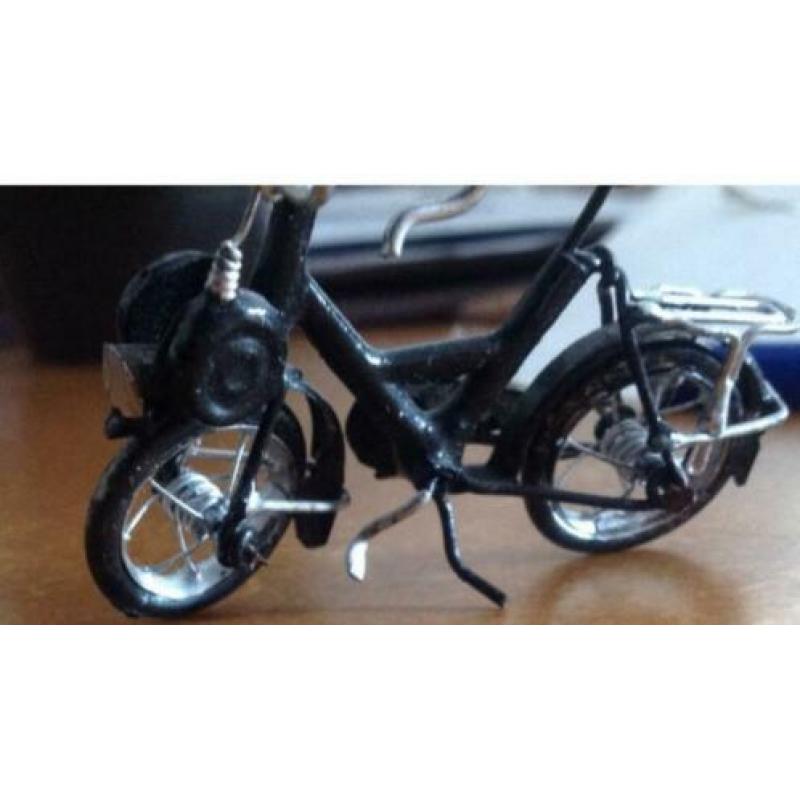 Miniatuur solex zwart zelfbouw , 2 maten verkrijgbaar