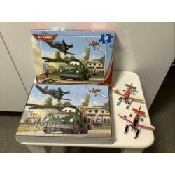 Planes puzzel King 50 stukjes Disney Dusty 2x vliegtuig