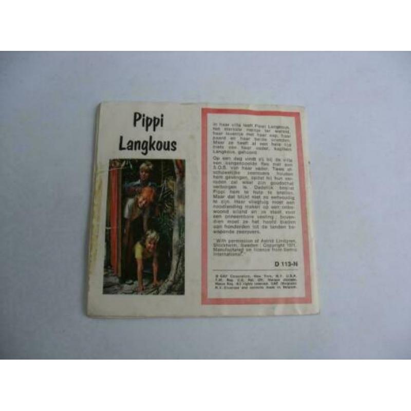 Pipi Langkous gaf View-master D 113-N , met 3 schijven