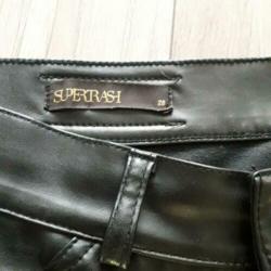 Supertrash leren broek 28