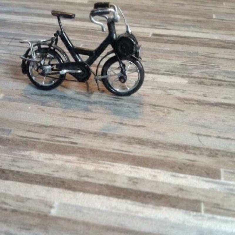 Miniatuur solex zwart zelfbouw , 2 maten verkrijgbaar