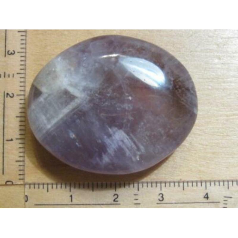 opruiming: 3x schitterende amulet edelsteen AMETHIST (2)