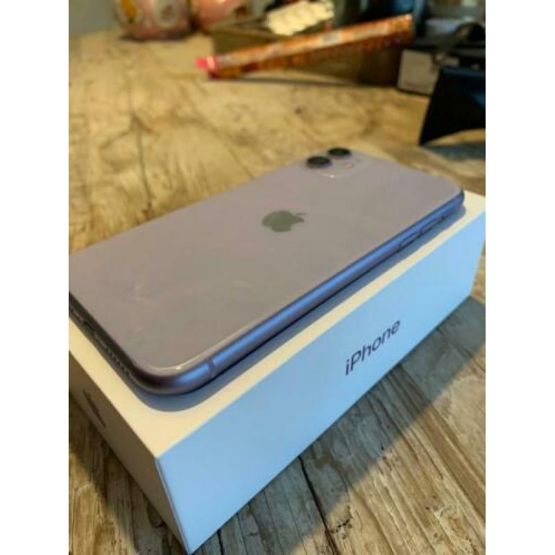 iPhone 11 paars 128GB