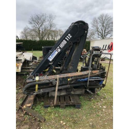 Hiab 102 autolaadkraan goed werkend