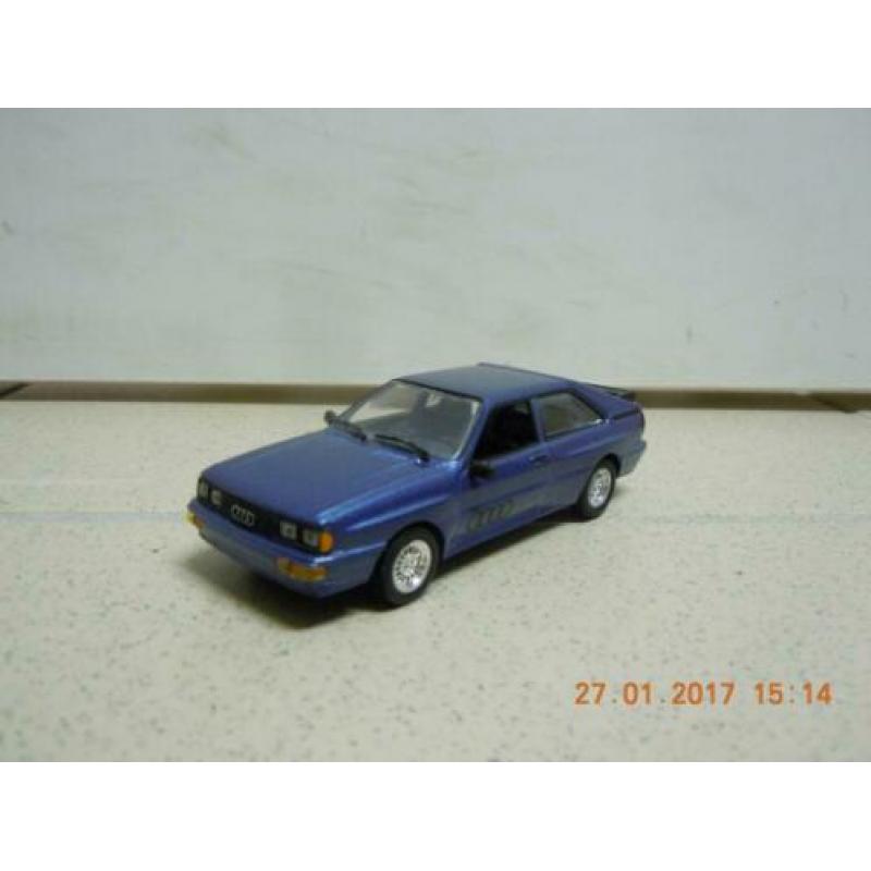 Audi quattro 1982 coupe. Model van het merk detail cars.
