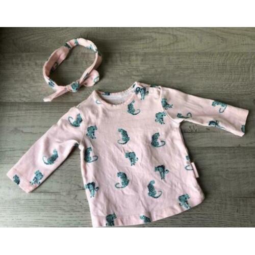Quapi shirtje + haarband maat 56
