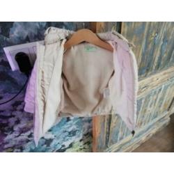 Benetton gevoerde baby winterjas 68