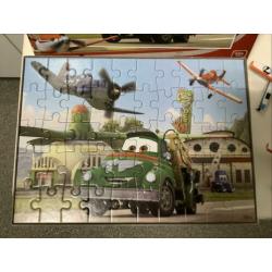 Planes puzzel King 50 stukjes Disney Dusty 2x vliegtuig