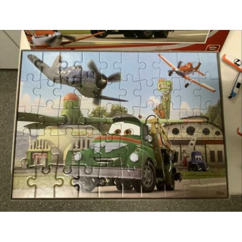 Planes puzzel King 50 stukjes Disney Dusty 2x vliegtuig