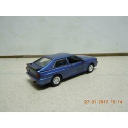 Audi quattro 1982 coupe. Model van het merk detail cars.