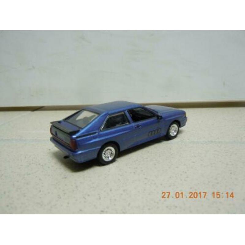 Audi quattro 1982 coupe. Model van het merk detail cars.